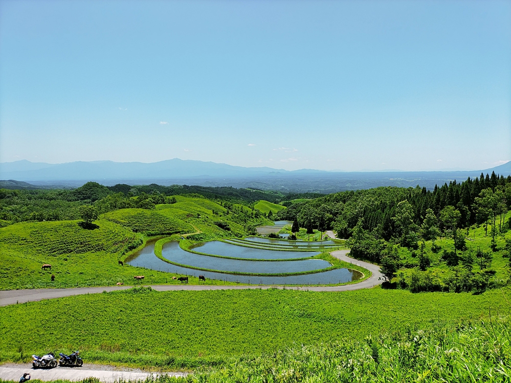 山の中の田んぼ