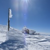 雪に閉ざされるセンター