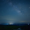田棚と星空