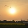 田舎の夕焼け