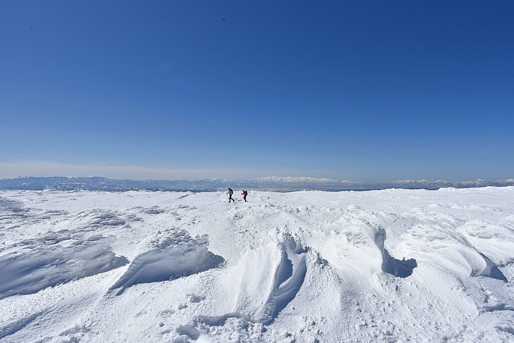 雪山散歩