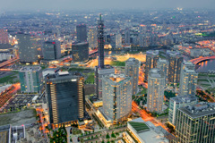 Tall buildings in Yokohama prefecture