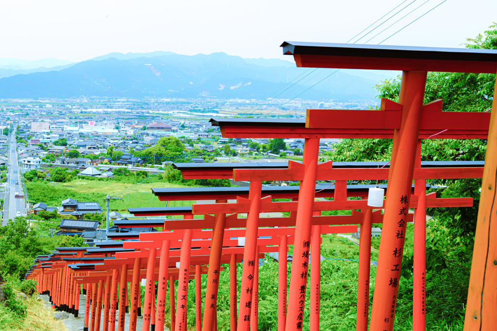 鳥居。