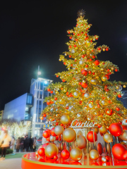 街角クリスマスツリー　〜表参道Cartier〜
