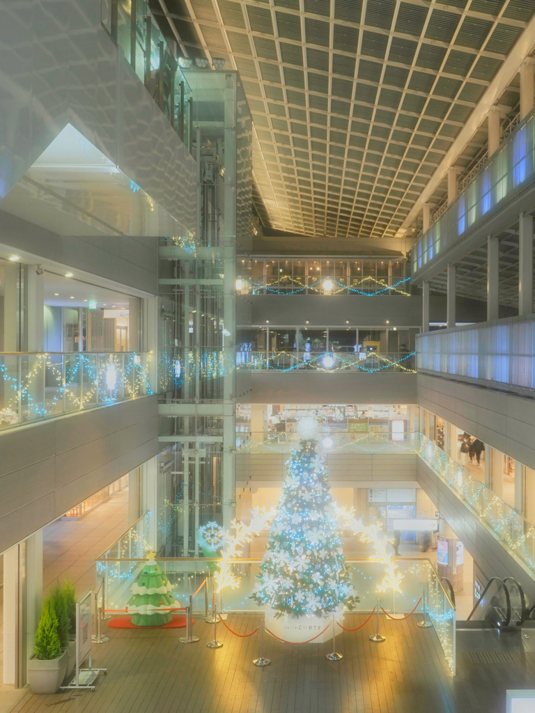 街角クリスマスツリー〜成城学園前〜