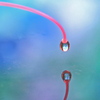 雫のアート