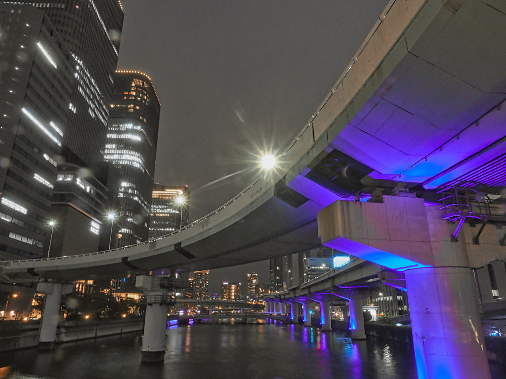 大阪・中之島の夜