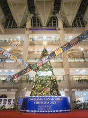 横浜ランドマークプラザのクリスマス