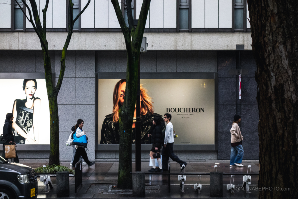 雨上がりの名古屋栄