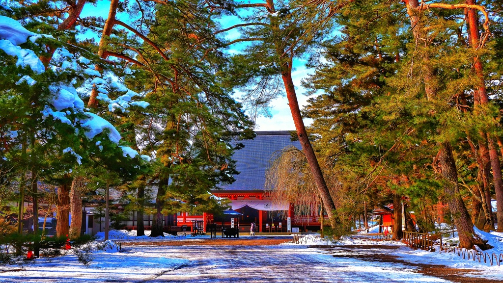 岩手県世界遺産毛越寺