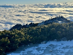 早朝の甲斐駒ヶ岳