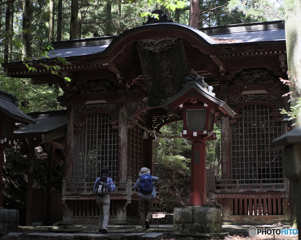 秋葉山登拝 〜秋葉寺山門〜