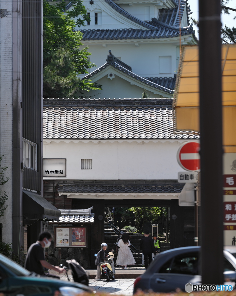 平日のご城下