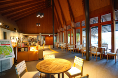 植物園内 休憩室