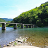 浅尾沈下橋　北側