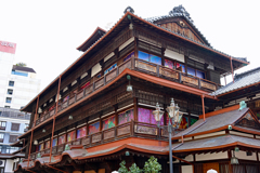 愛媛県松山市　道後温泉本館　有料休憩室１