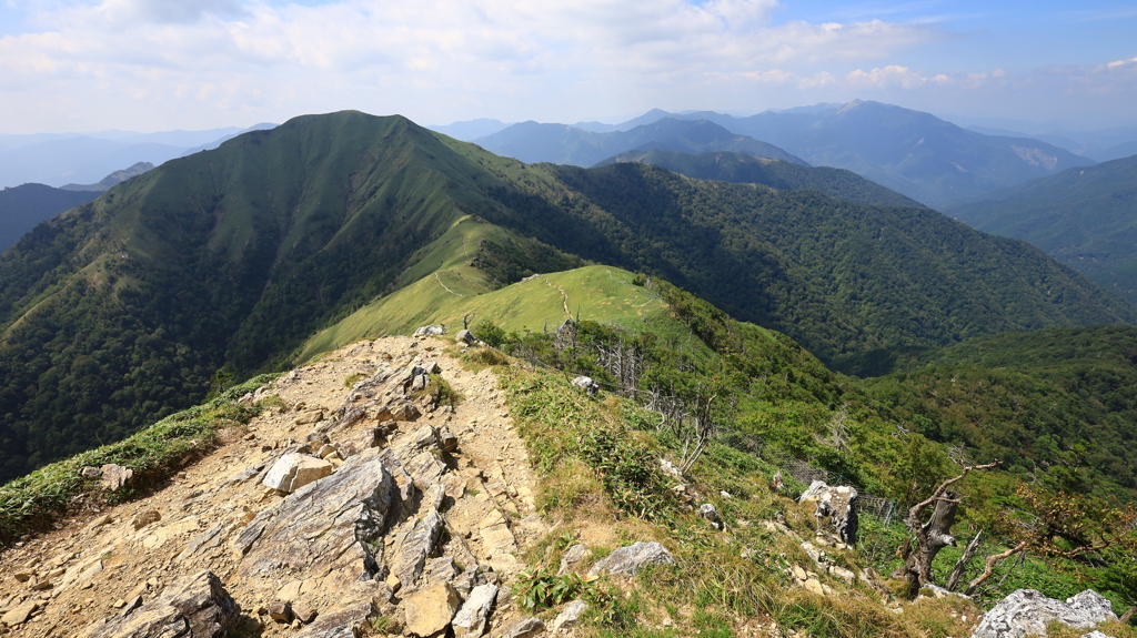 剣山山頂へのアタック8