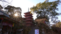 四国霊場 第３１番札所 竹林寺 五重塔