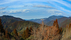 甫喜ヶ峰森林公園から大豊(北)方面