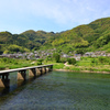 浅尾沈下橋　南側