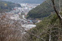 牧野公園から　志国土佐時代の夜明けのものがたり号