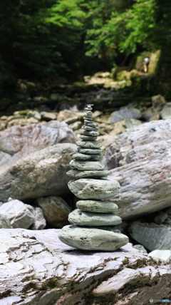 誰が積んだの～？