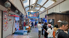 ここは高知県中土佐町久礼　大正町市場