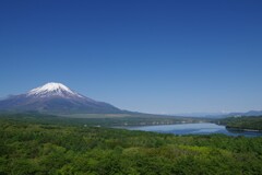 富士山と山中湖