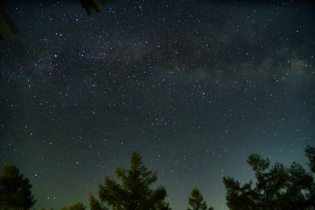 霧降高原・星天