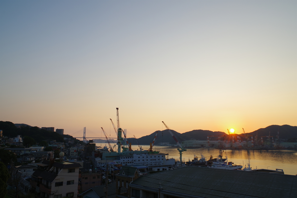 長崎夕景