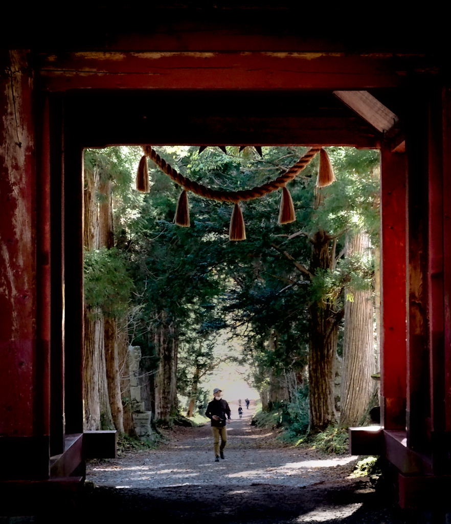 戸隠神社へ