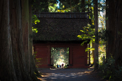 戸隠神社へ