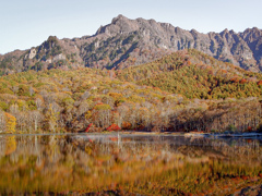 戸隠　鏡池の光景