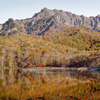 戸隠　鏡池の光景