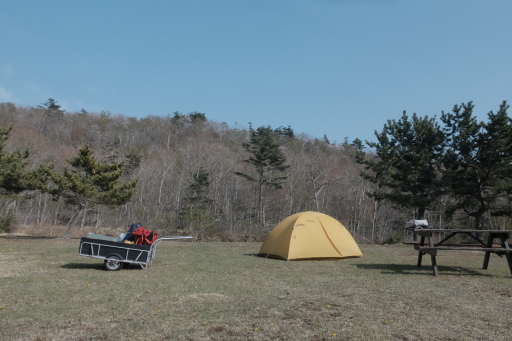 R4.05.05_アポイ岳キャンプ場①