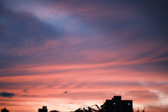 R7.07.04_自宅からの夕焼け