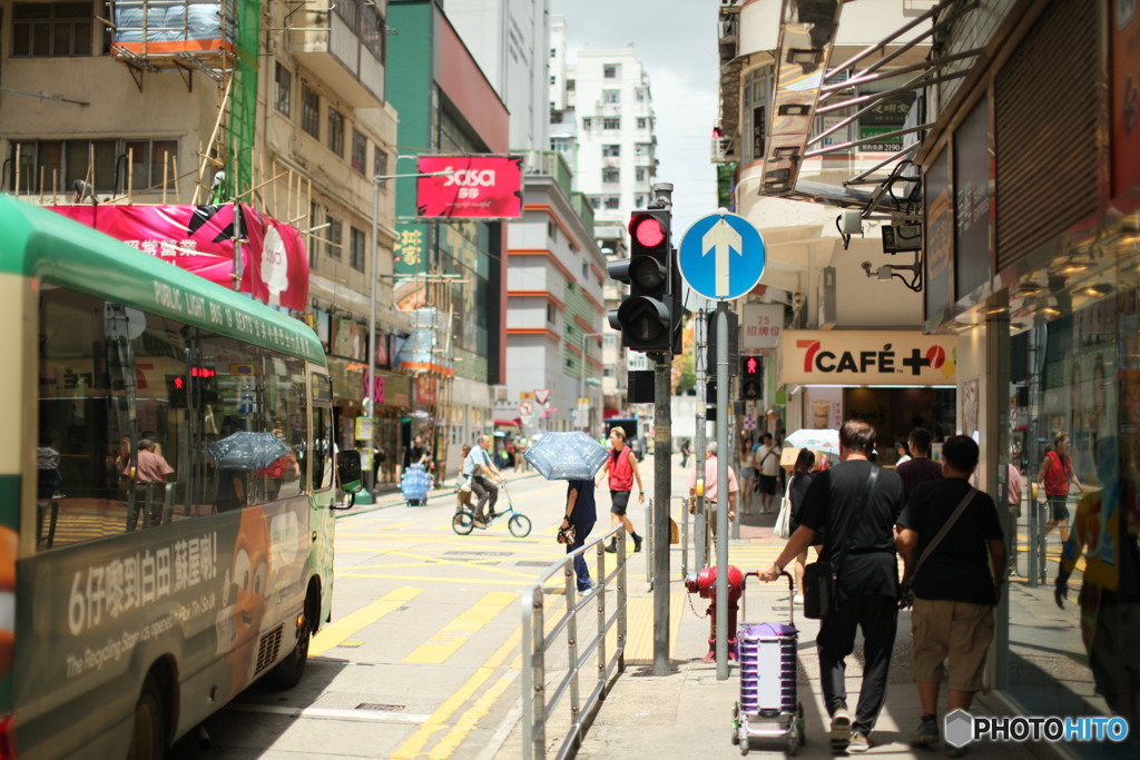 香港 街路