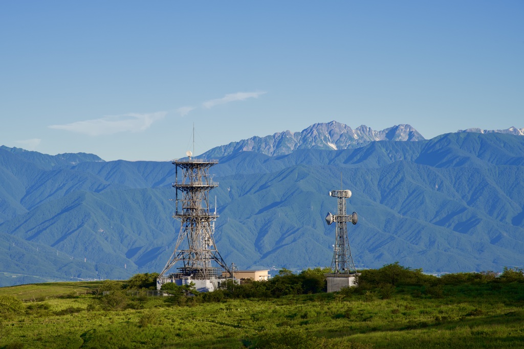 高ボッチ高原電波塔