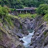 飛水峡と高山線②