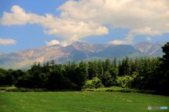 盛夏　十勝岳