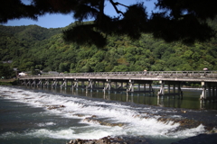 朝の渡月橋