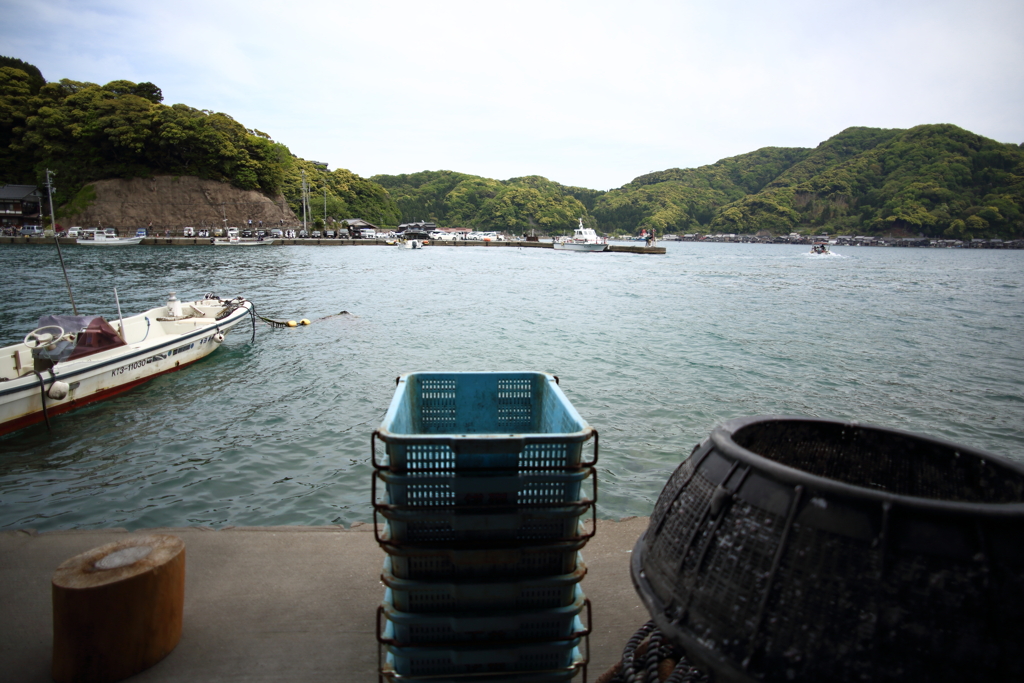 海の見えるカフェ