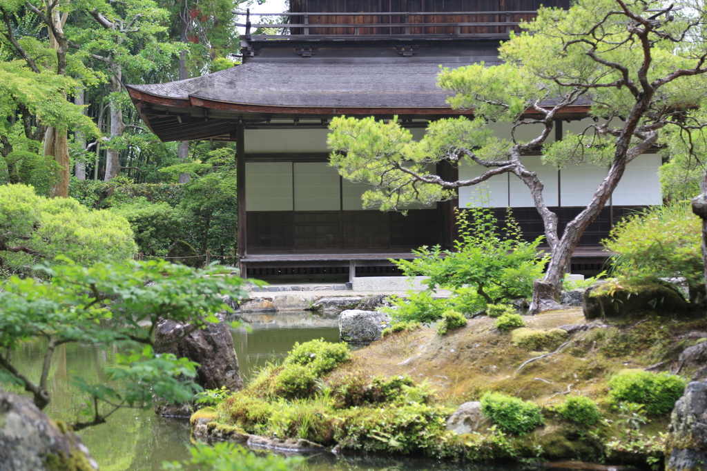 銀閣（寄り）