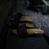 雨と下駄