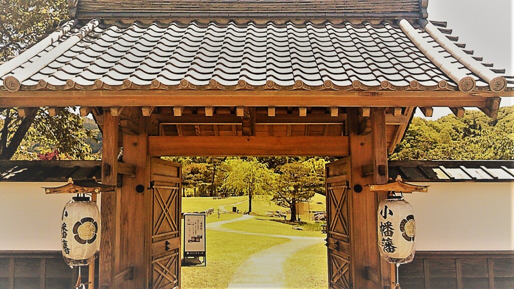 25　楽山園にて