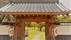 25　楽山園にて