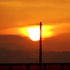 生まれ落ちる夕日