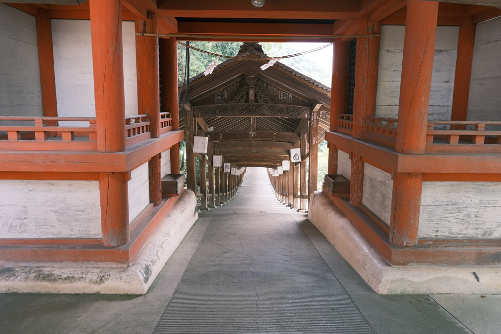 吉備津神社・回廊