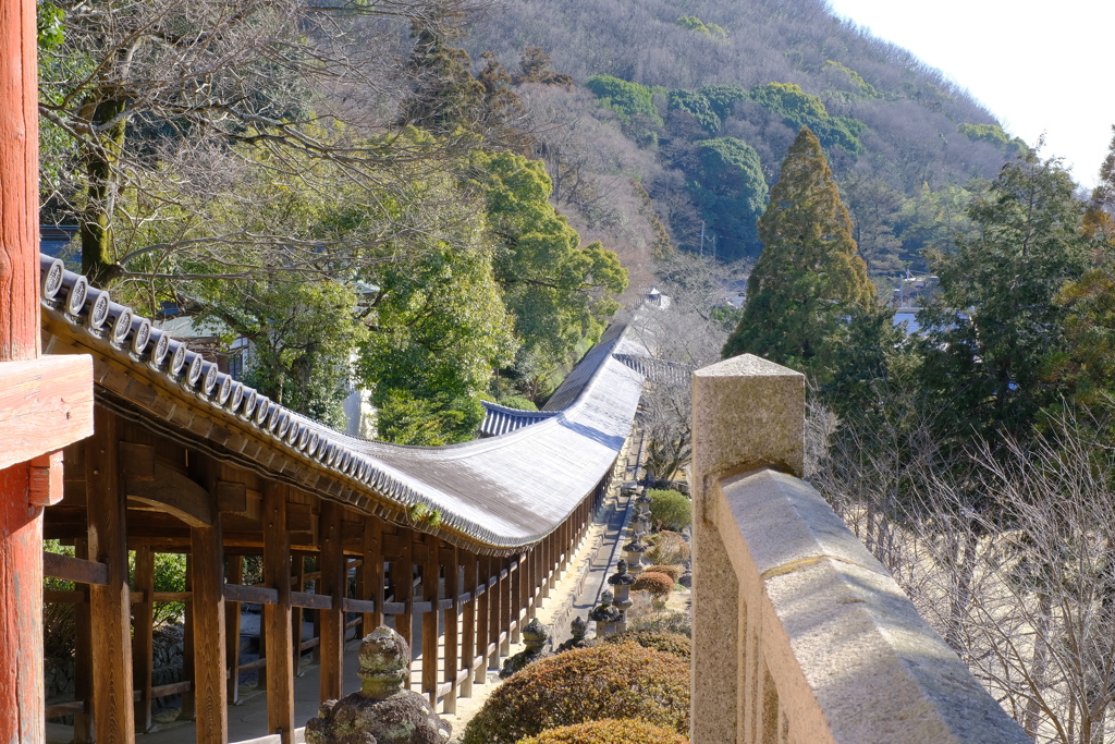 吉備津神社_廻廊