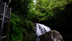 鳴滝森林公園の滝④